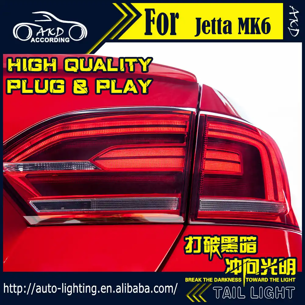 akd car styling tail lamp for vw jetta tail lights jetta mk6 led tail light led signal led drl stop rear lamp accessories led drl led signaltail lamp aliexpress