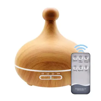 

WINOMO 400ML Remote Control Ultrasonic Air Aroma Humidifier with 7 Color LED Lights Electric Aromatherapy Essential with US Plug