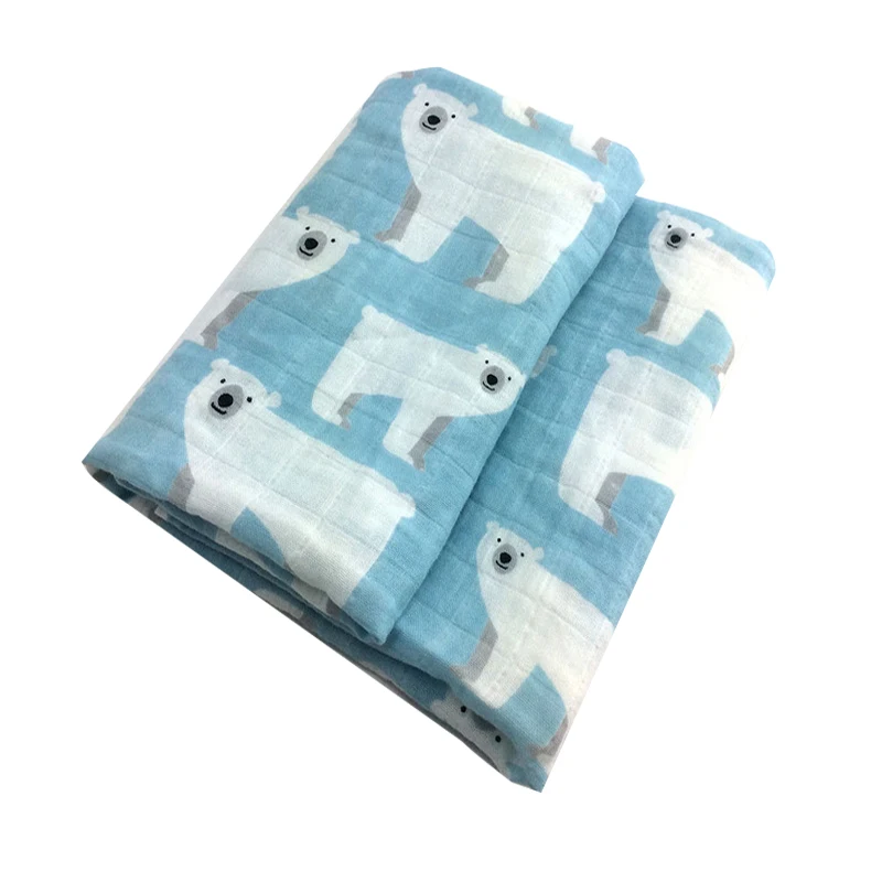 New Baby Blanket Newborn Soft bamboo fiber Baby Blankets Muslin Swaddle Wrap Feeding Burp Cloth Towel Scarf Baby Stuff - Цвет: LSDX