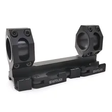 Cope mount 25,4 мм 30 мм Вивер Пикатинни 20 мм рельсовые кольца Расширенный консольный QD опоры крепления с автоматическим замком охоты