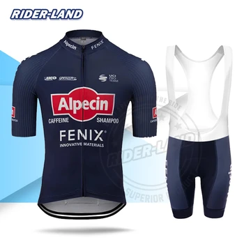 

Team Jersey Set Man Race Cycling ClothingMAGLIA ALPECIN FENIX 2020 Short Sleeve Bike Uniform Summer MTB Triathlon Ropa Ciclismo