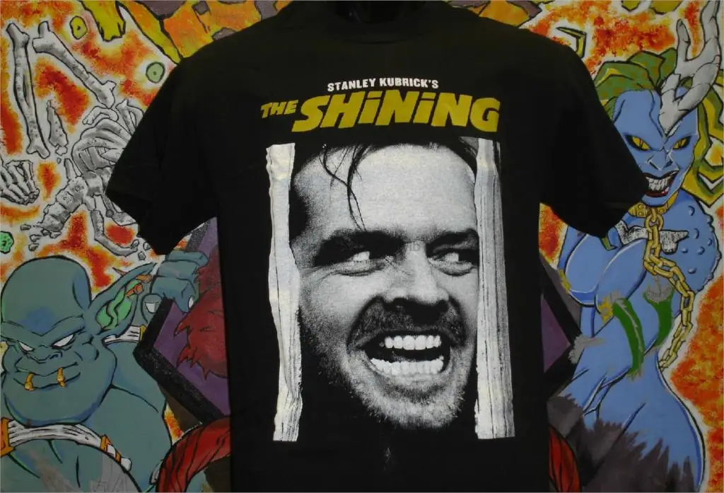The Shining Johnny Shirt Stanley Kubrick Jack Nicholson Stephen King Horror |