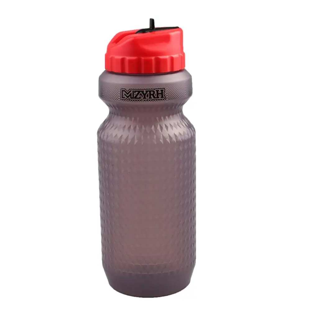 Горячая Портативный велосипед бутылка для воды 650 мл высокая прозрачность герметичность nozzleоткрытый Спорт фляга для велосипеда походная бутылка для воды f3 - Цвет: Красный