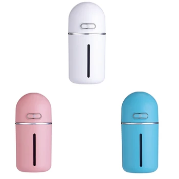 

230ML Aromatherapy Diffuser USB Ultrasonic Air Humidifier Mist Maker Aroma Essential Oil Diffuser for Home with LED Light