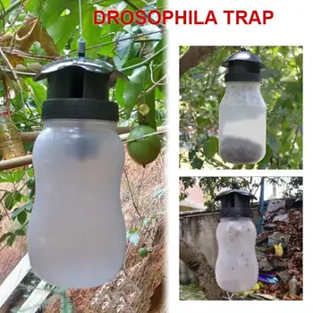 

White Garden Fly Trap Durable Economic Fruit Fly Trap Fly Catcher Wasp Hanging Convenient Insect Trap Outdoor Pest Flies