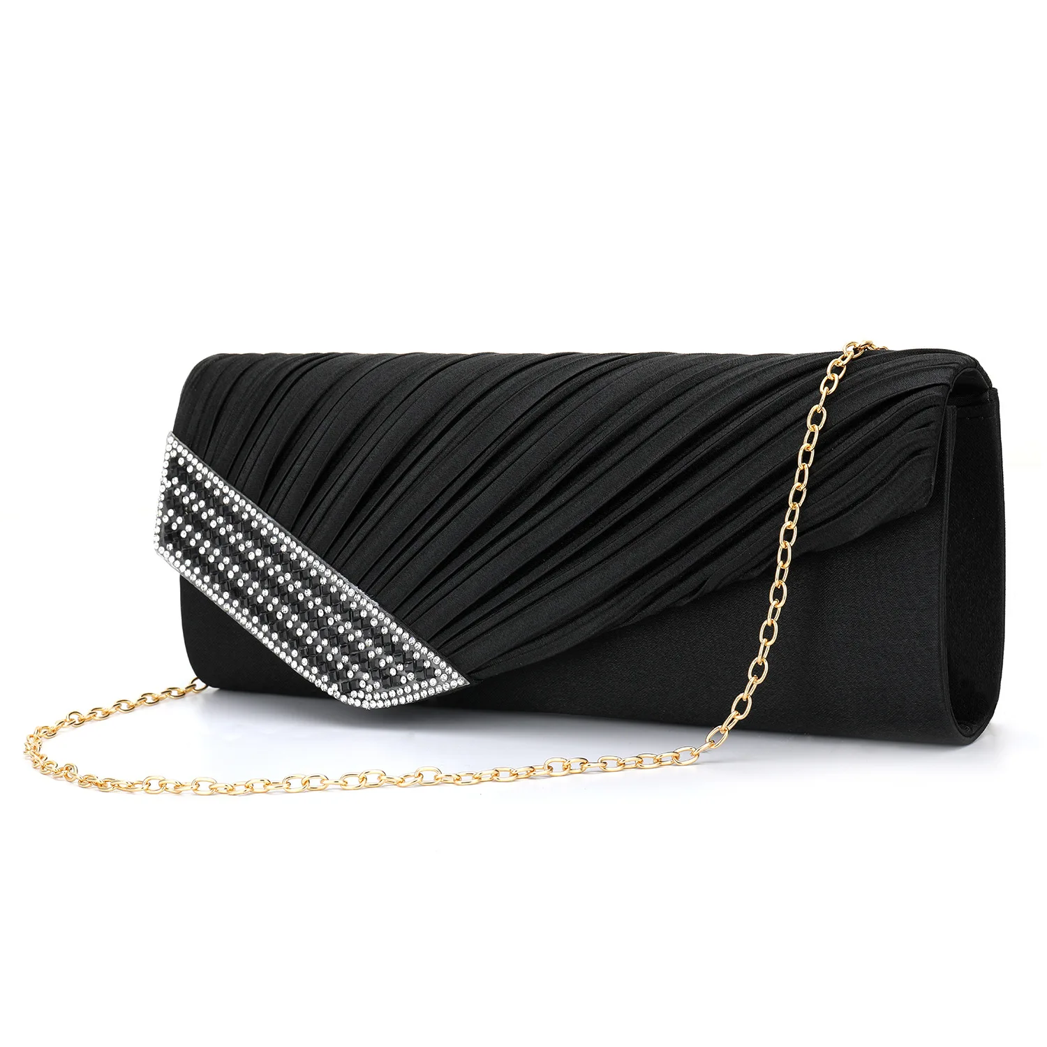 Ms. bag Последняя мода тренд высокого класса сверла складной пояс атласный ужин late packs