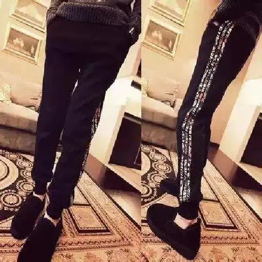 Jogger зауженные мужские брюки Для мужчин s трек Штаны шаровары уличная впитывает пот и Штаны хлопковая Спортивная одежда для детей с эластичной резинкой на талии в стиле хип-хоп брюки мужские - Цвет: 8