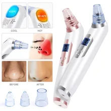 Средство для удаления черных точек уход за кожей лица глубокие поры, акне Удаление прыщей вакуумное всасывание горячая холодная сужение пор средство для красоты лица