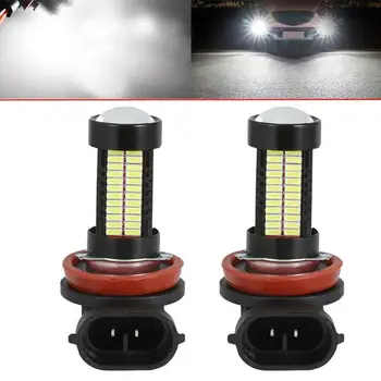 

1pcs H11 106 SMD Led Bulb Universal Car Led Fog Lamp High Brightness Automobile Car Driving Fog Light Auto Led Fog Lamp Bulb
