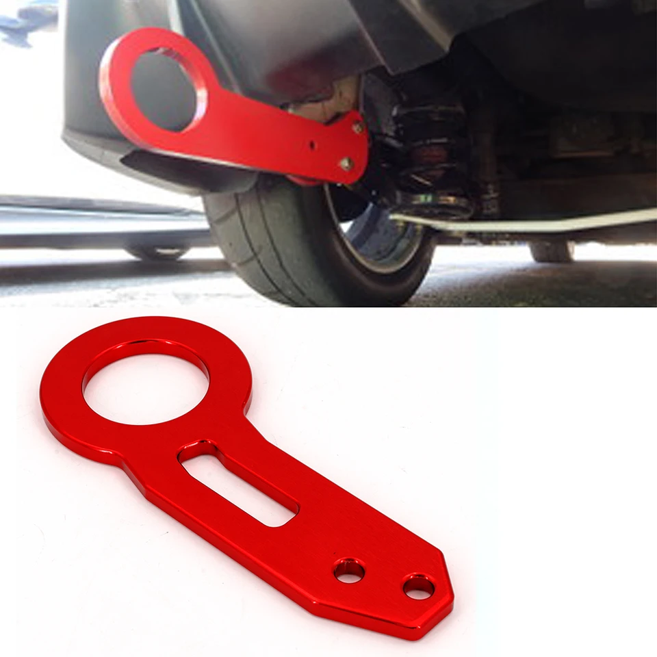 Universal Aluminum Alloy Tow Hook Car To Rear Bu... - Vicedeal