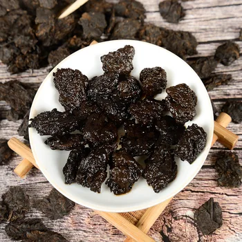 

Wholesale Small Pieces of Silver Tea Fossil Pu'er Cooked Tea Glutinous Tea Old Tea Head Taste Mellow Cotton 500G Tea in Bulk