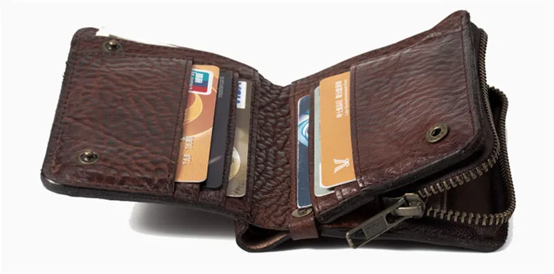 PNDME simple casual high quality genuine leather men's women's small wallet fashion vintage soft cowhide teens credit card purse