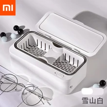 Xiaomi Mijia EraClean Ультра звуковой очиститель 45000 Гц очки часы Стоматологическая бритва щетка ультразвуковая звуковая очистка Танк красочные