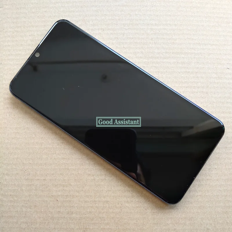 Черный 6,3 дюймов для lenovo Z6 lite ЖК-дисплей кодирующий преобразователь сенсорного экрана в сборе с рамкой для lenovo Z6 Youth L38111