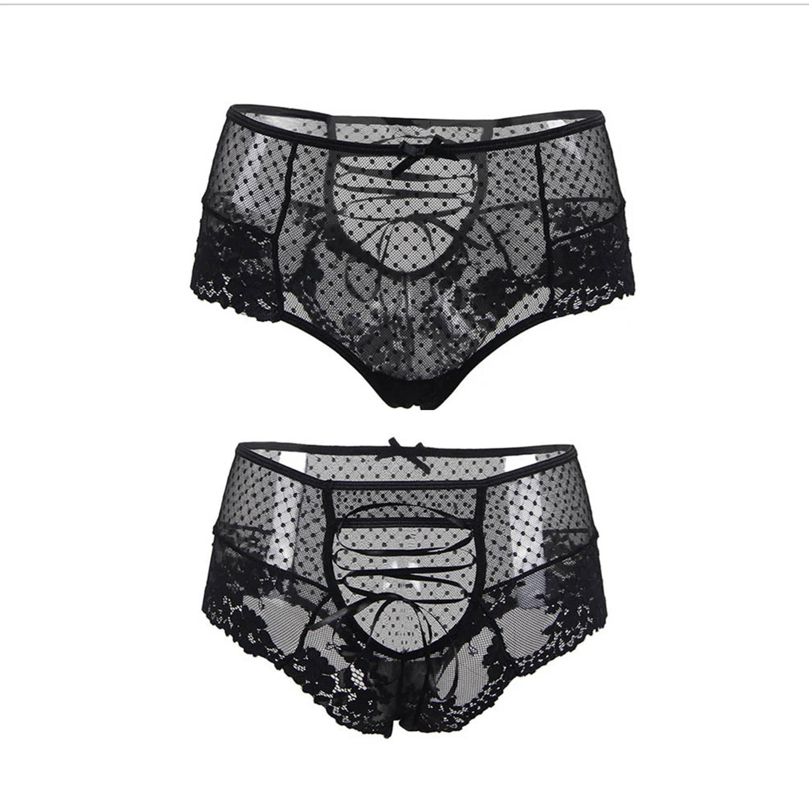 Sexy Panties for Woman Ladies Sheer Lace Mesh See through Underwear