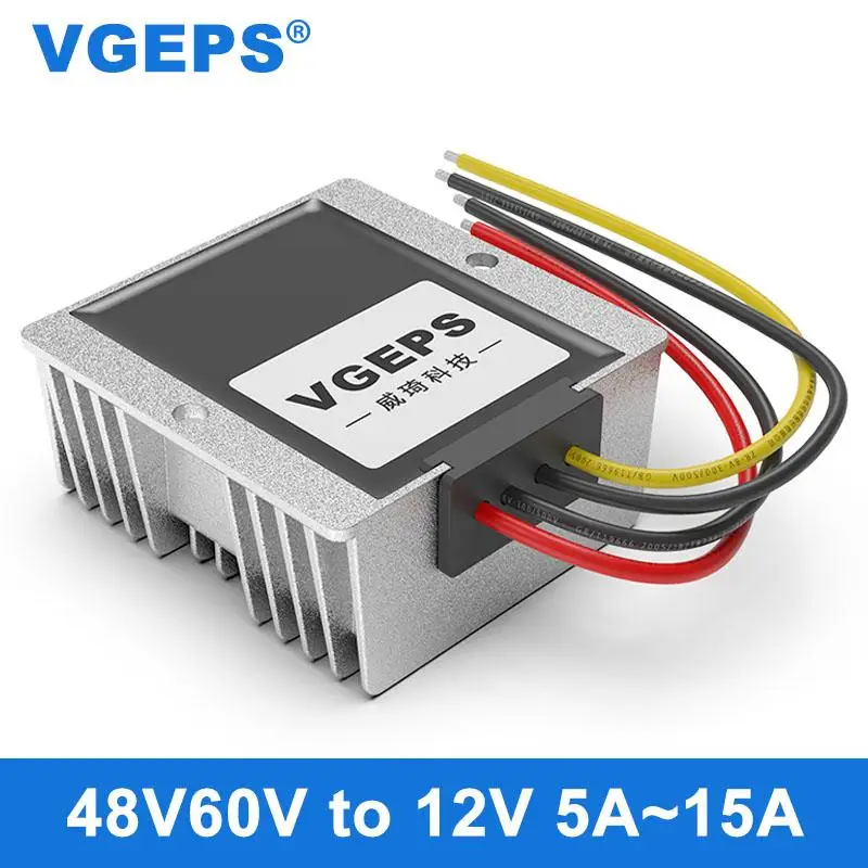 

48V60V to 12V power converter 20-72V to 12V car DC step-down module DC-DC power supply