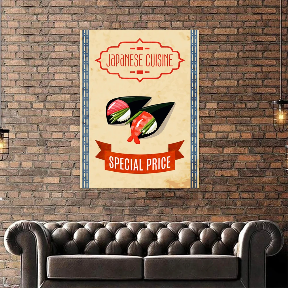 Japanese Cuisine SPECIAL PRICE Offer Nigiri Sushi Poster Home Decor Hd Prints Painting Pictures Wall Art Modular Canvas Modern | Дом и сад