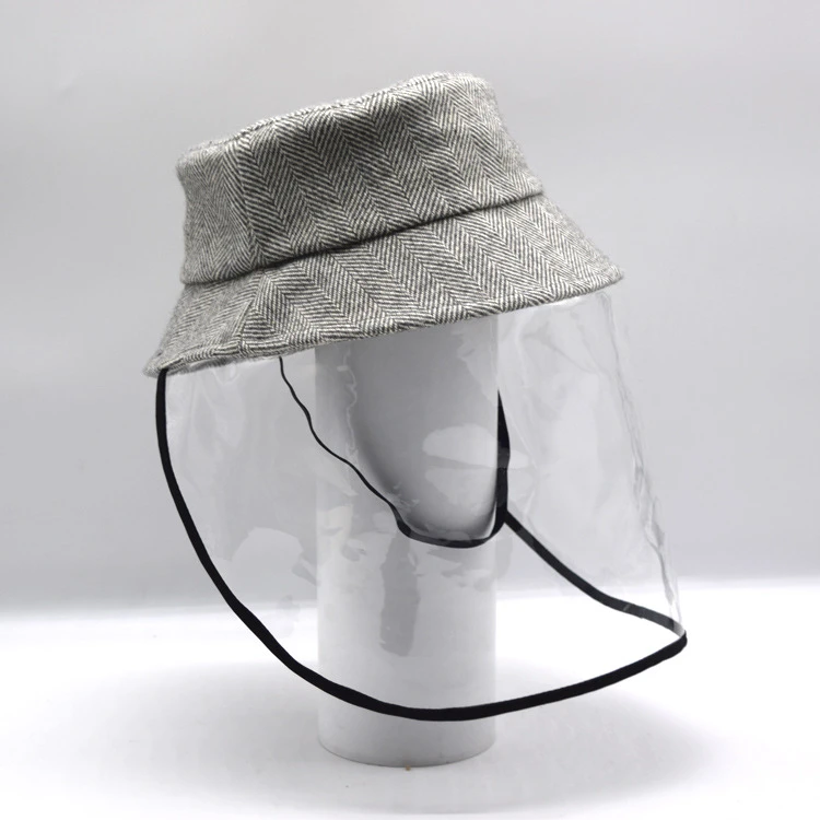 Toraway Child Casual Solid Anti-Spitting Hat Dustproof Cover Cap Bucket Hat for Kids Sun Protection Outdoor Sports hat