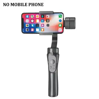 

H4 3-axis Handheld Gimbal Stabilizer with Clip Holder for Iphone XS XR X 8plus 8 7P 7 for Samsung & Action Camera -160°-160° 170