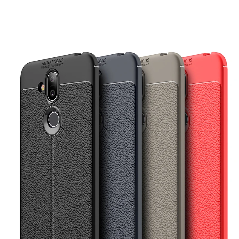 Кожаный силиконовый чехол для телефона для Nokia 5, 6,, 7, 8, 1, 9, 7,1, 6,1 plus, 8,1x6x7, роскошный мягкий резиновый чехол etui s