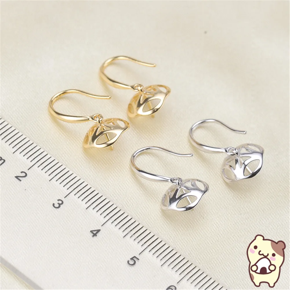 

HOT Pearl Earrings Mountings, Earrings Findings Settings Jewelry Parts Fittings Drop Earrings Accessories,Free Shipping 2019E025