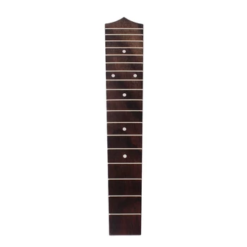 

NEW-24 Inch Concert Ukulele Fretboard with 18 Frets for Concert Ukulele Guitar Replacemen