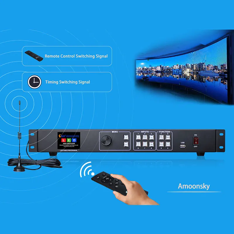 best led video wall processor mvp300r support