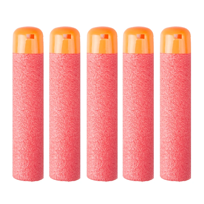 30Pcs Mega Para Nerf 9,5cm Balas De Atirador Vermelho De Espuma Dardos De  Refil De Grande Furo Cabeça N-Strike Série