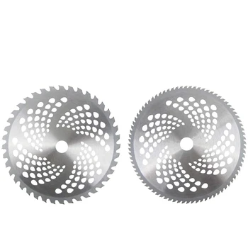 

2Pack 40T&80T Carbide Tip Crosscut Saw Blades Circular Saw Blades Solid Alloy Steel Wire Brush Cutter 1