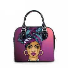 Винтажные сумки, женские сумки через плечо, сумки для женщин, черные, королевские, африканские сумки-мессенджеры, дамские Сумки из искусственной кожи