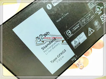 

GYIYGY GFKG3 7.4V 32Wh Laptop Battery for Dell 10 Pro 5056 Tablet 0VN25R VN25R Notebook