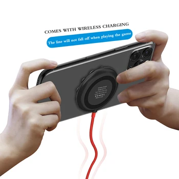 

Wireless Charger playing game For IPhone XR XS Max 10w Fast Charging Strong Suction Cup Charging Pad For Samsung