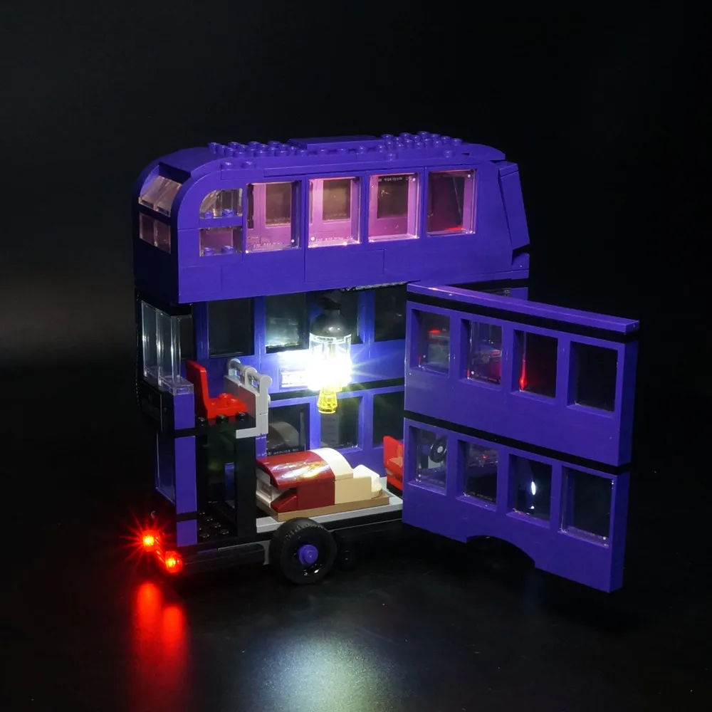 Светодиодный светильник 75957 серия Harry Bus Строительные кирпичи Creator City technic блоки игрушки(только светильник