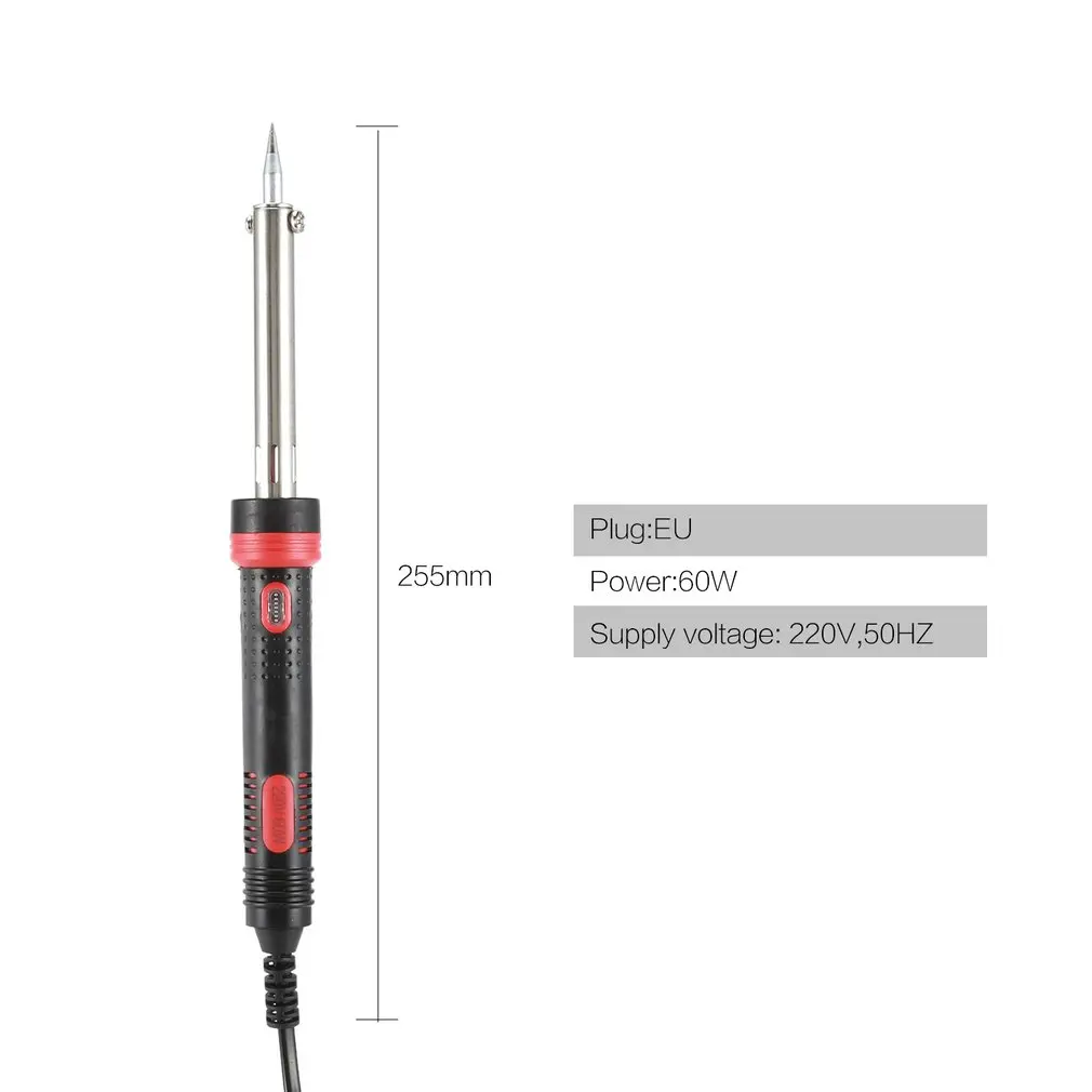 

60W Electric Soldering Iron Welding Solder Electric Heat Pencil Soldering Irons Repair Tool Pen with LED indicator light