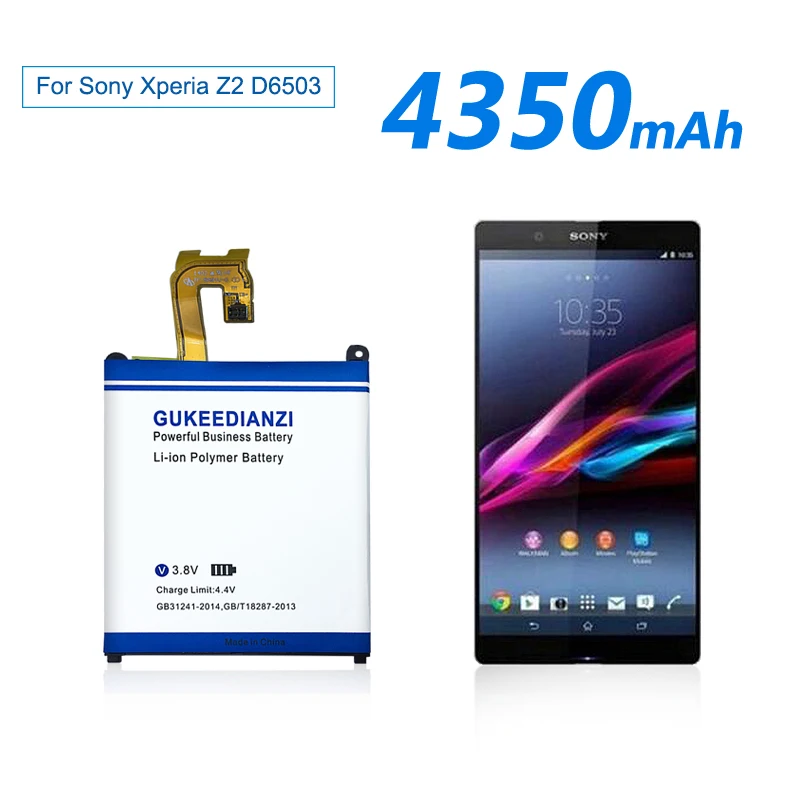 LIS1543ERPC 100% новый 4350mAh телефонный Сменный аккумулятор для Sony Xperia Z2 L50 L50w Sirius SO-03 D6503