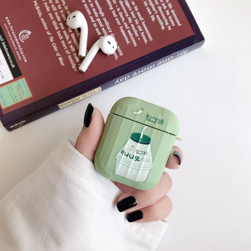 Cute Suitcase Skin Sun Flower Bag Case For AirPods 1 2 Bluetooth Wireless Earphone Case For AirPods 2 1 Cover Charging Box Case (10)