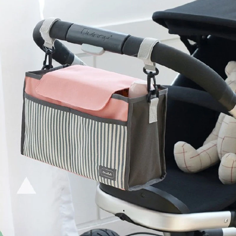 

Mummy diaper bag hanging nappy bags large capacity stroller accessories cart hanging bag baby stroller organizer Buggy bag