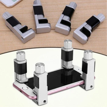 

4/6/8pcs Phone LCD Screen Fixing Fixture Clip Set Mobile Phone Screen Fixed Repair Tools Metal Fastening Clamp Adjustable Tools