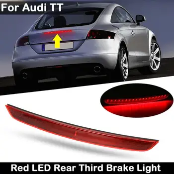 

For Audi TT MK2 2007-2014 Smoked Lens or Red Lens High Power Red LED Rear 3rd Third Brake Light Stop Lamp