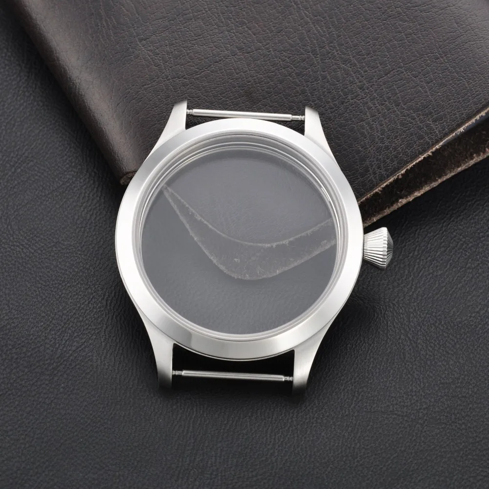 

45mm 316L SS Case Fit For Hand Winding 6497/6498 Movement SC4504