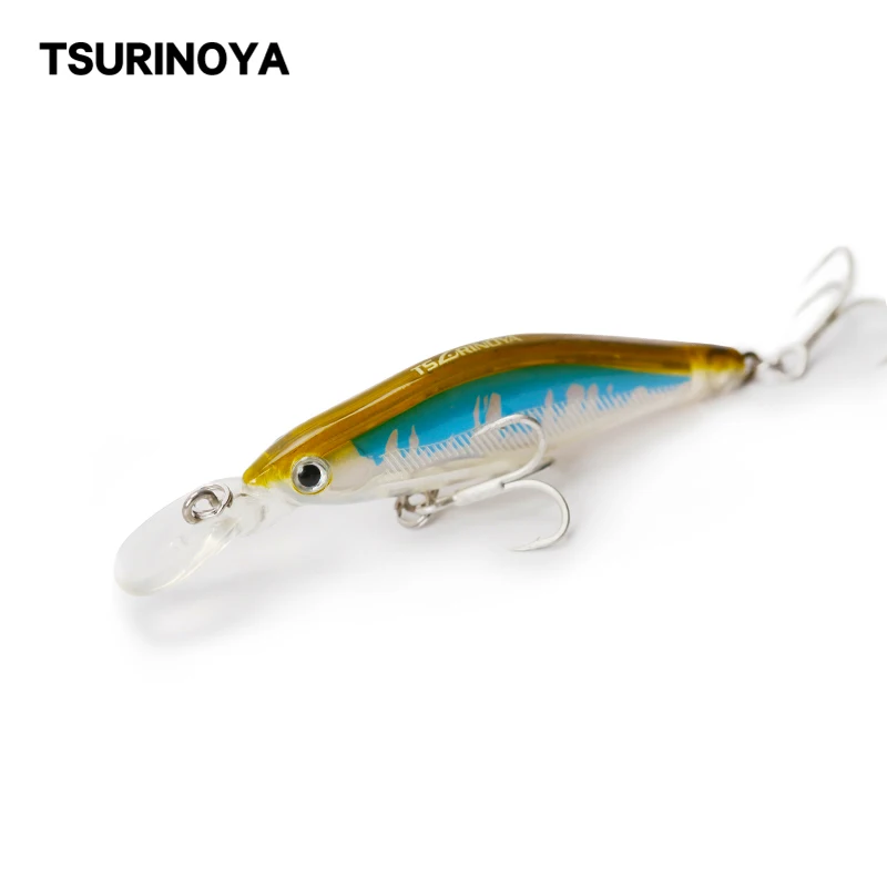 TSURINOYA DW41 приманка в виде гольяна 65 мм 6 г погружная 0 8 1 2 м Тонущая рыболовная для