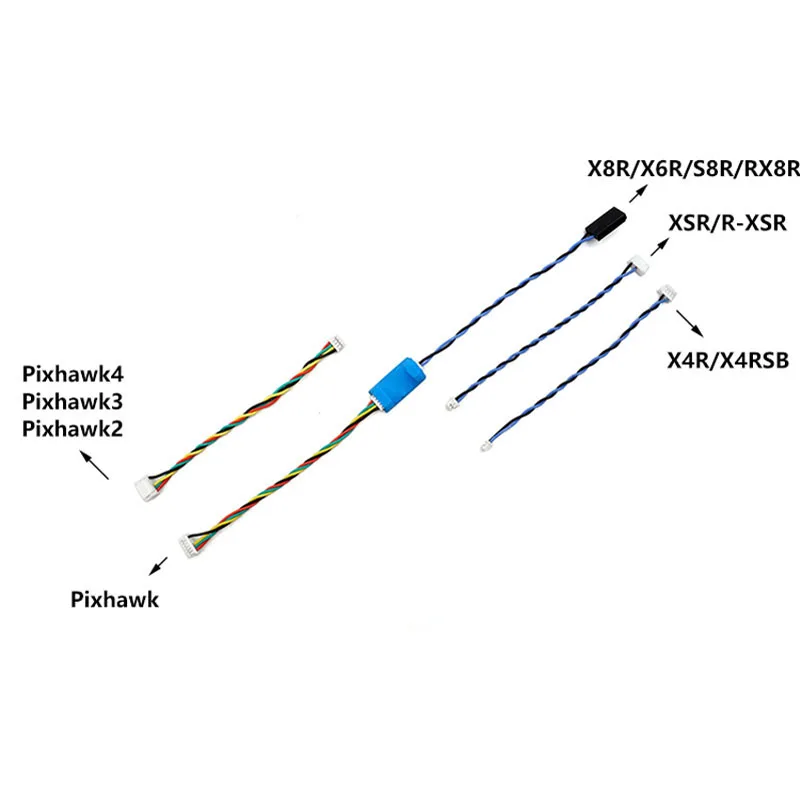 Telemetry Converter Cable Line Wire Pixhawk to Horus for FrSky Yaapu X10S X12S Taranis X9DP QX7/X7S Smart Port Receiver X8R X4R