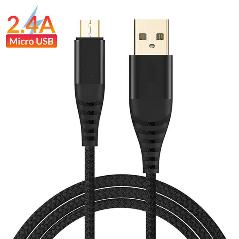 

Micro USB Cable 1m 2m Fast Charge USB Data Cable for Samsung S6 S7 J4 J5 J6 J7 Xiaomi 4X LG Tablet Android Phone USB Charging