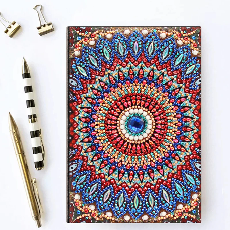 24 DIY креативный алмаз особенной формы альбом для рисования Дневник Книга 64 страница A5 блокнот вышивка Алмазная вышивка крестиком ремесло подарок - Цвет: 24