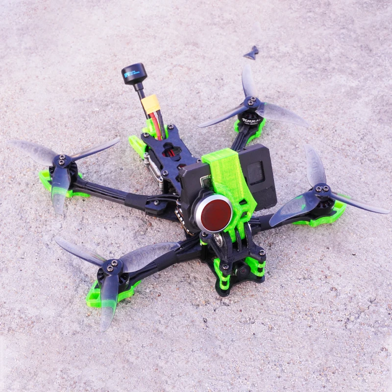 TCMM Avenger 3.5 Inch Racing Drone, Tempo di volo più lungo, volo tranquillo per 8-10 minuti