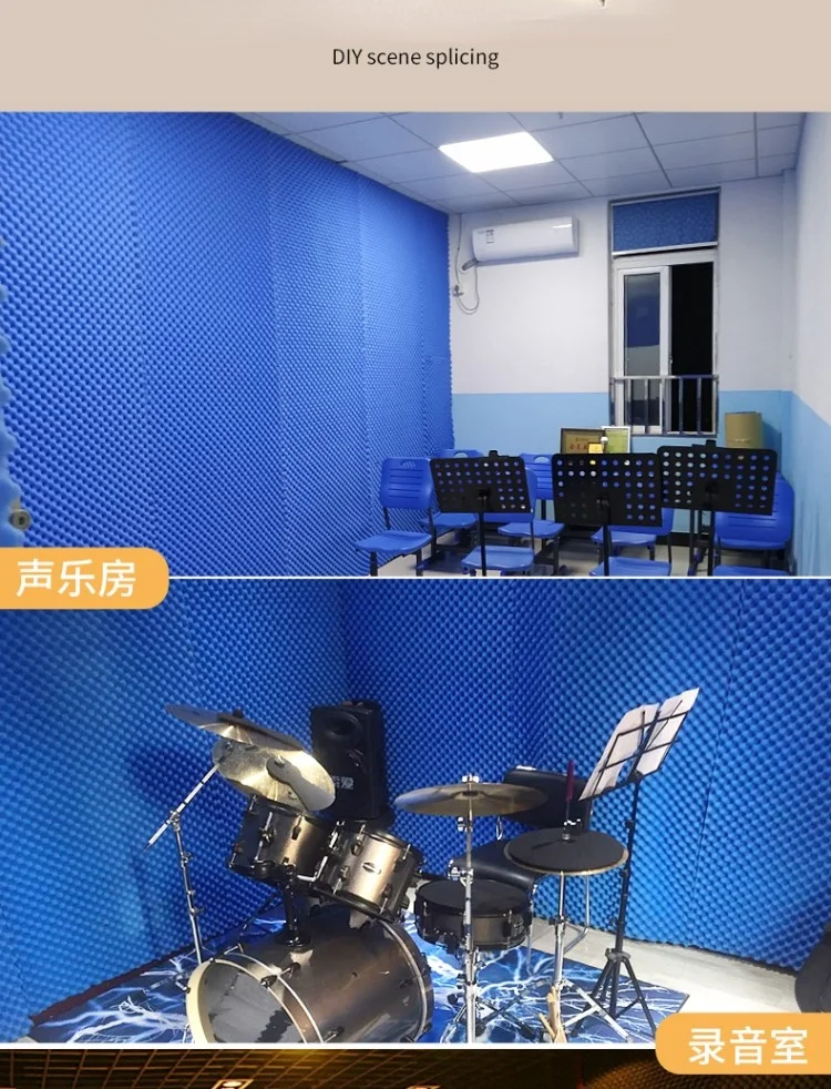 da isolação sadia da espuma acústica da