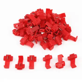 

20/50/100Pcs Blue RED Scotch Lock Crimp Terminals Electrical Cable Connectors Fast Quick Splice Lock Wire Terminals Crimp