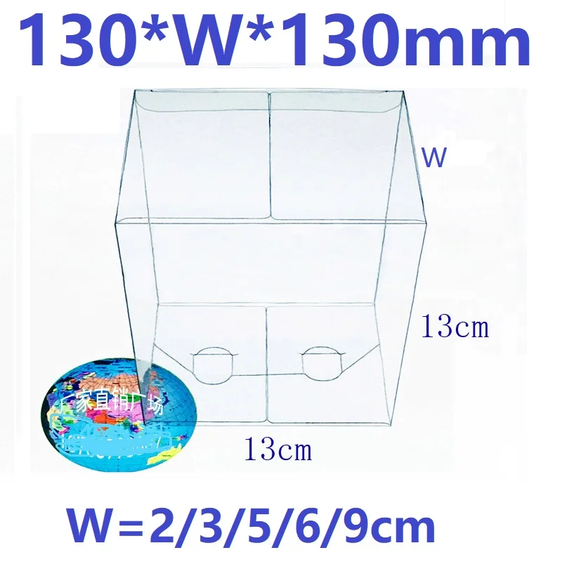 

13*W*13cm Transparent PVC Plastic Packing Box Gift Craft Birthday Party Favor Clear Boxes for Flower /Food/Toys Event Supplies