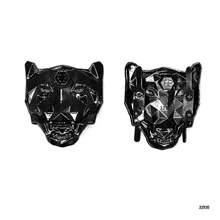 Фурнитура для обуви, значок тигра, металл, Роскошная итальянская обувь, логотип, ручная работа, модные кроссовки, сумка, аксессуары