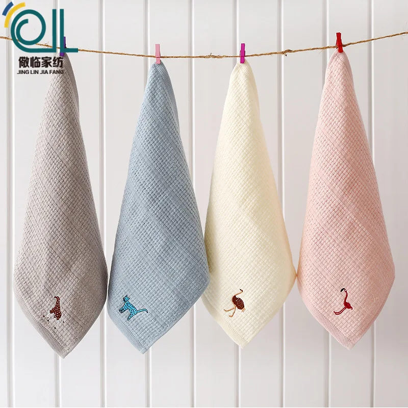 100% Cotton Gauze Kerchief Handkerchief Children Small Tower Pure Cotton Square Face Wash Women's S